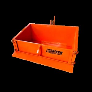 Benne peinte 3 points LIDERFARM 1m20 charge 600kg