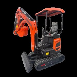 Mini pelle LIDERFARM LF-1800 avec moteur Kubota