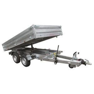 Remorque benne 39610PE - PTAC 2500Kg (322x170 cm) Double - LIDER