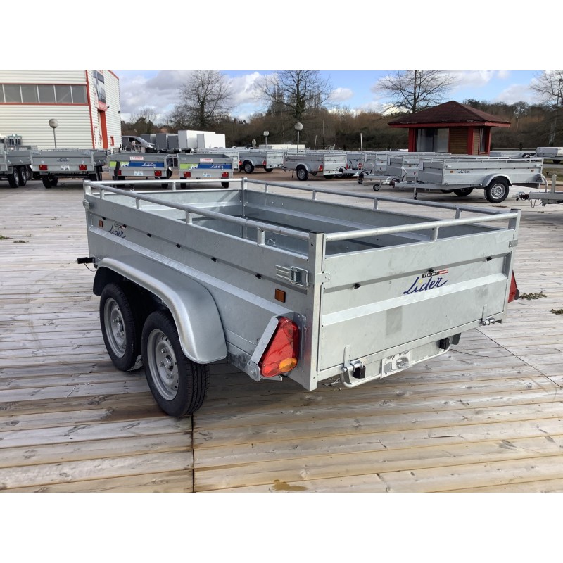 Remorque Benne 41352 - PTAC 1500Kg (253 x 134) - Lider - Lider