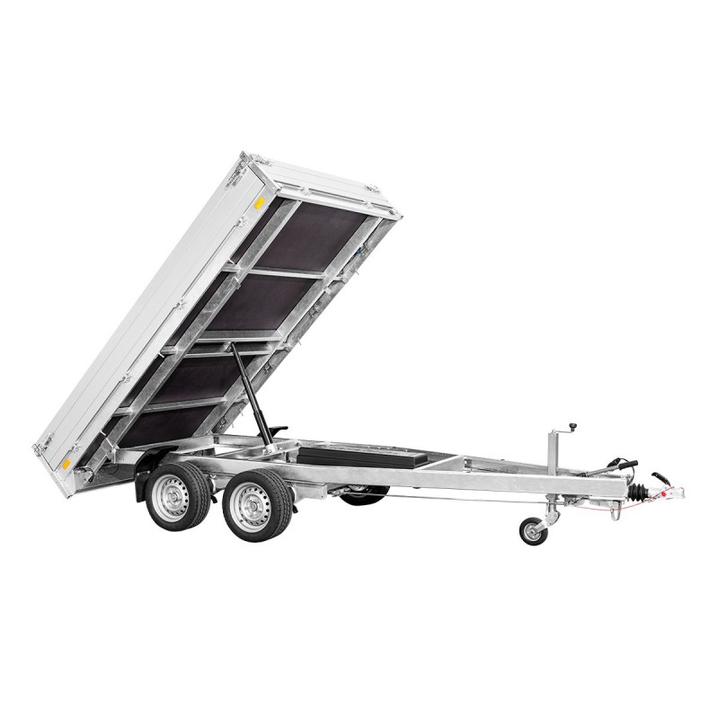 Remorque benne K1 306 184 2700 2 avec pompe électrique et main d'urgence - SARIS - Saris
