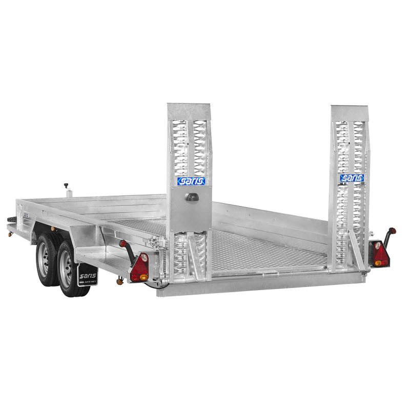 Remorque Magnum porte-engins 406 x 184 cm - PTAC 3500 kg - SARIS - Saris