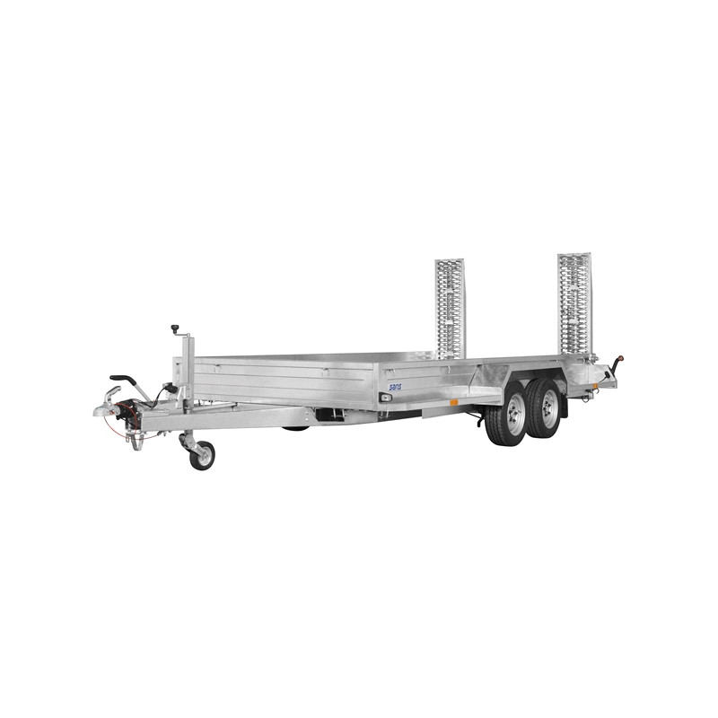 Remorque Magnum porte-engins 406 x 184 cm - PTAC 3500 kg - SARIS - Saris