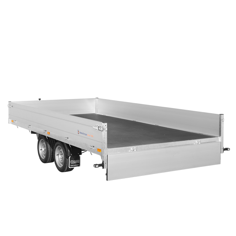 Remorque plateau PL40620435002 - PTAC 3500 kg (406x204) - SARIS - Saris