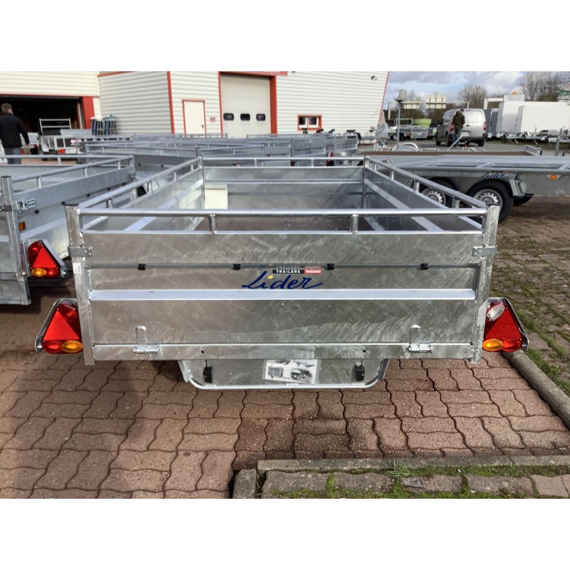 Remorque Robust 38398 - PTAC 2500 kg (300 x 150 cm) - LIDER - Lider