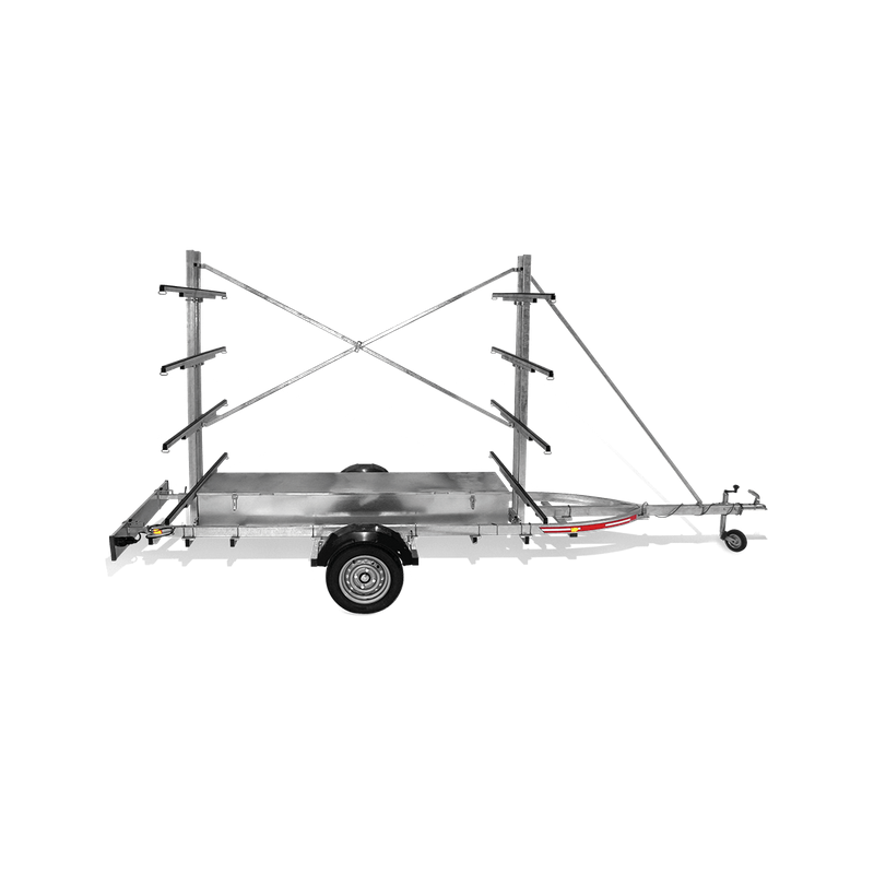 Remorques ROCCA TRANSPORT PLANCHES A VOILES PTAC 320KG
