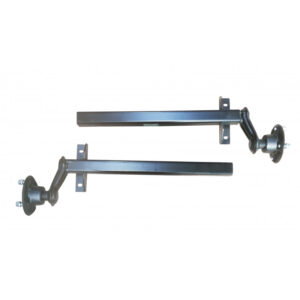 Deux demi essieux remorque freinés AL-KO 1800kg 5T112