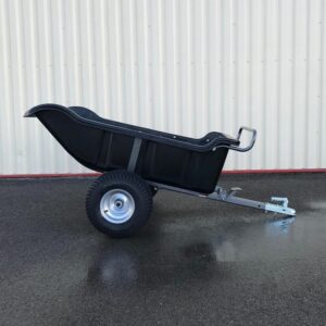 Remorque agricole caisse polypropylène basculante 1550 x 790 x 450 mm