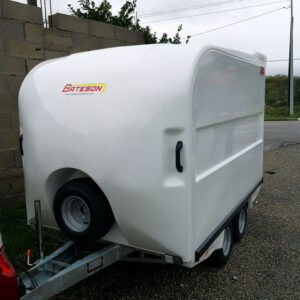 REMORQUE FOURGON BATESON 750 Kgs 2 ESSIEUX