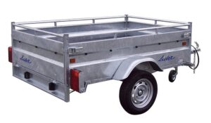 REMORQUE LIDER ROBUST 32390/41390 PTC 750 KG 1 ESSIEU FREINE DE 750KG