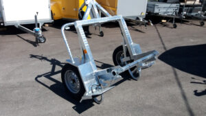 Remorque porte touret 1500 Kgs treuil manuel