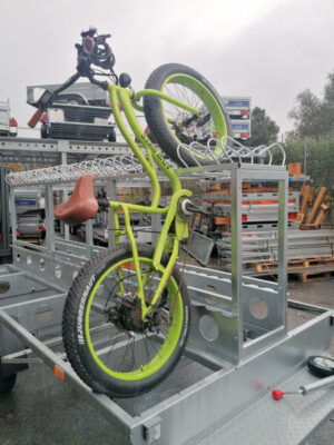 Remorque Porte-velos Speciale VTT/vae 10p