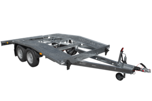 Remorque porte voiture avec surface pliée 400×200 UNITRAILER TEMPO 4020 PTAC 3000 KG